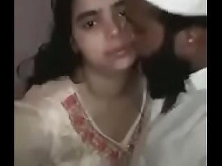 muslim man scandle with young girl kissing