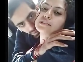 Indian Marrried Girl Romance With Ex Boyfriend In Car And Kissing Each Other Hot